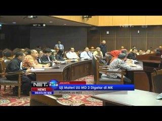 Download Video: MK Gelar Sidang Perdana Terkait Undang-undang MPR, DPR, DPRD, dan DPD -NET24