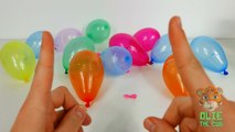 Bébés des ballons soufflage les couleurs cinq pour Apprendre petit garderie rimes avec |
