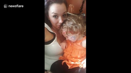 Baby doesn't like mother's lullaby