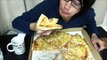 【高カロリー】COSTCOの大きいピザ一人で食べます！【コストコ】※飯テロ注意