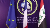 Fransa Dışişleri Bakanı Le Drian ve Savunma Bakanı Parly, Bağdat'ta