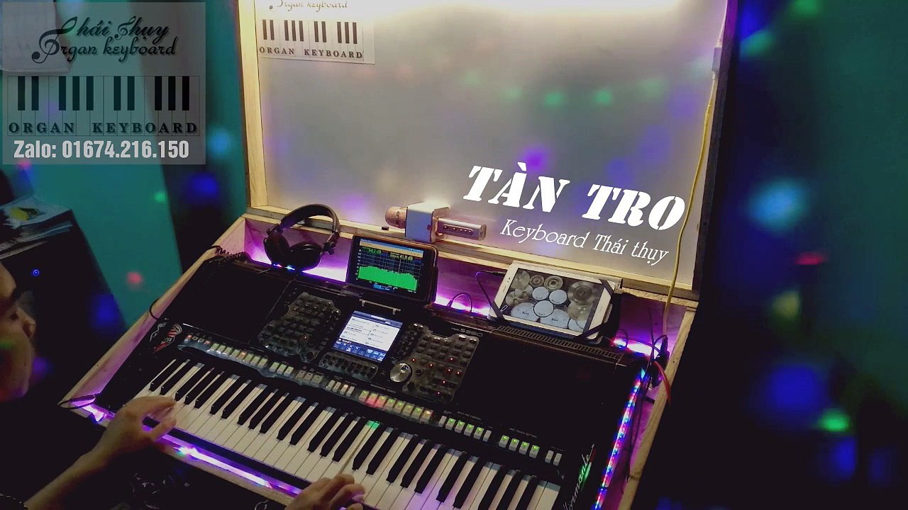 Tàn tro (REMIX Organ) - Keyboard Thái Thụy