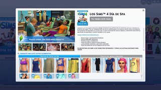 Los Sims 4 -  Dia de Spa (REVIEW/OVERVIEW)