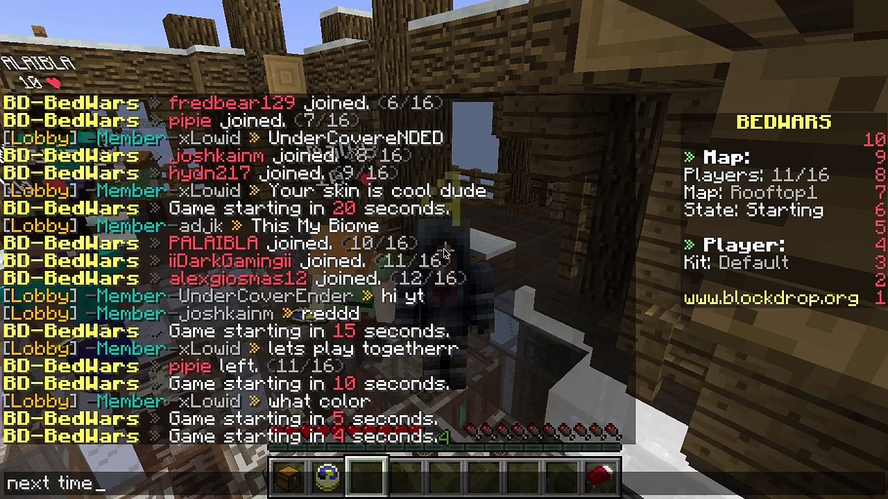 I suck at Bedwars (Not Talking)