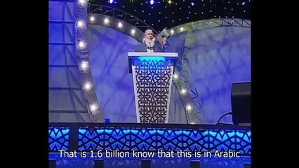 Shahada soon after Speech by Shaikh Yusuf Estes