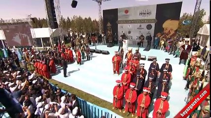 Cumhurbaşkanı Erdoğan: Malazgirt'i devleti yönetenler unutsa da bu millet unutmadı