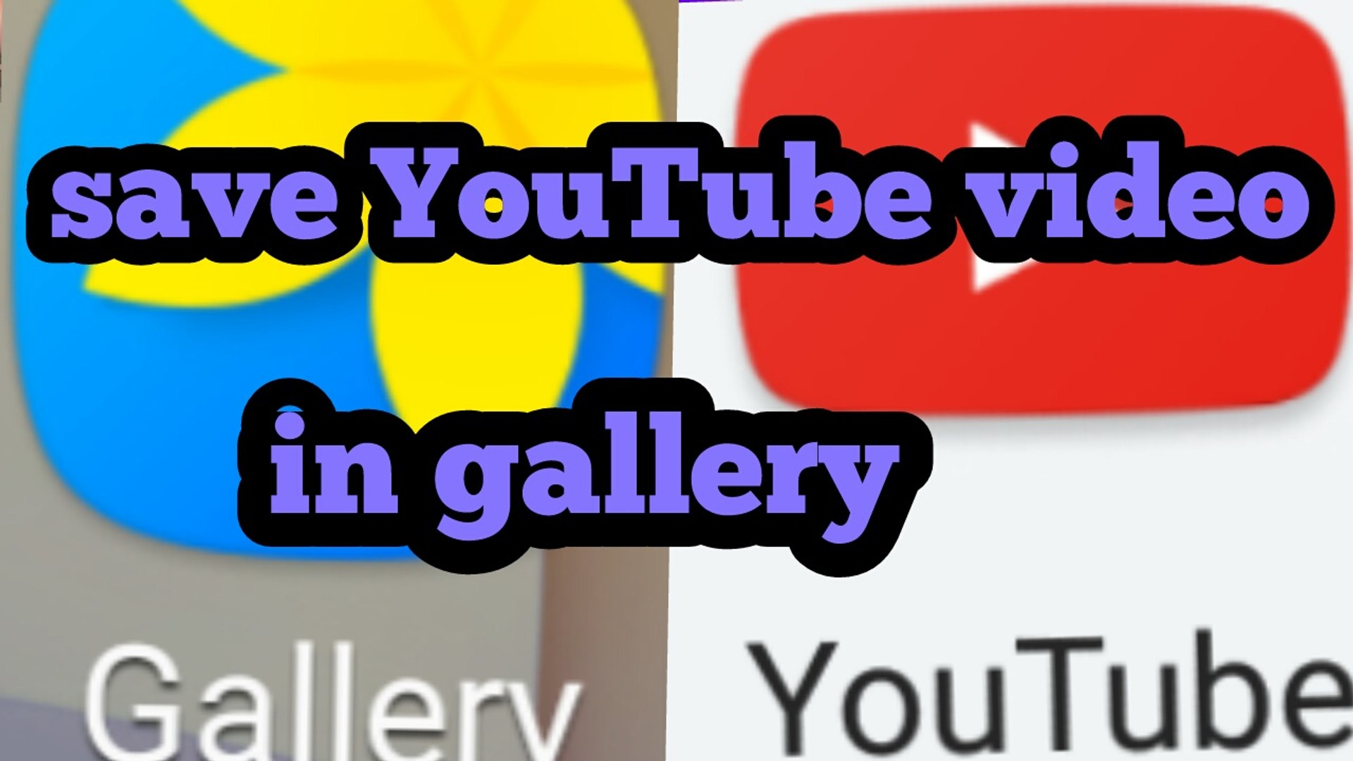 ⁣How to save or download  YouTube videos