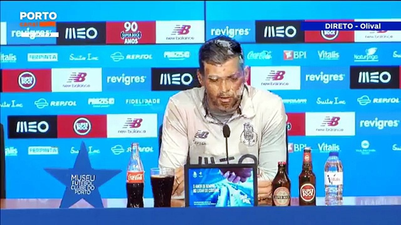 Conferência de antevisão do jogo com o Braga