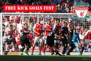 Liverpool FC free-kick Goals Fest