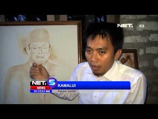 NET5 - Melukis dengan getah pohon pisang