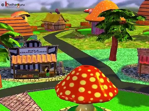 Story on living and non-living things - The greedy merchant - Part 1 - English