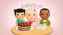 Doux bébé fille anniversaire gâteau Robe vers le haut fête enfants épisode Nouveau