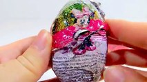 Elsa FROZEN Barbie Monster High Minnie Mouse Princess Hello Kitty Easter Surprise Eggs