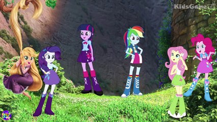 My Little Pony MLP Equestria Girls Transforms Into Rapunzel