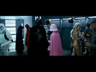 Darth Vader in love star wars comedy short