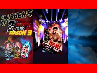 Best Finishers Of WWE SuperCard Seasion 4