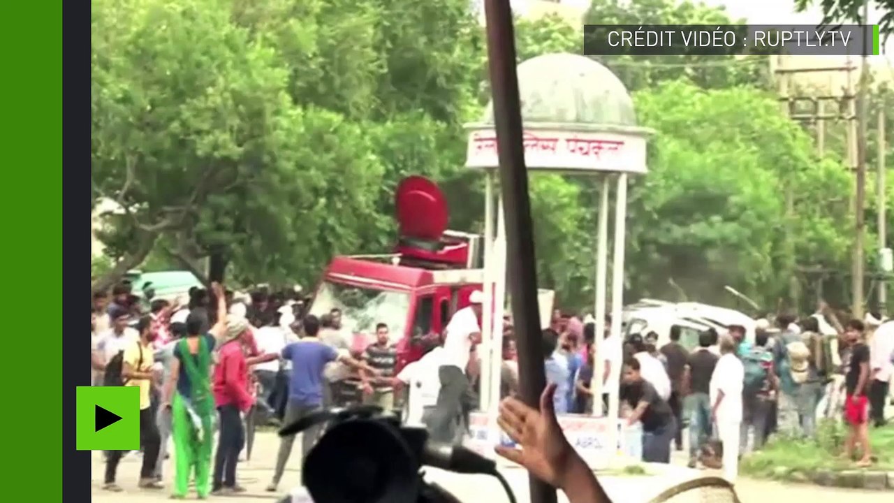 Après la condamnation pour viol d'un gourou en Inde, la foule se rebelle contre les autorités