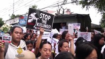 Mass turnout for Filipino teenager killed in drug war