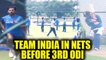 India vs Sri Lanka: Virat Kohli, MS Dhoni sweat out ahead of 3rd Odi, Watch | Oneindia News