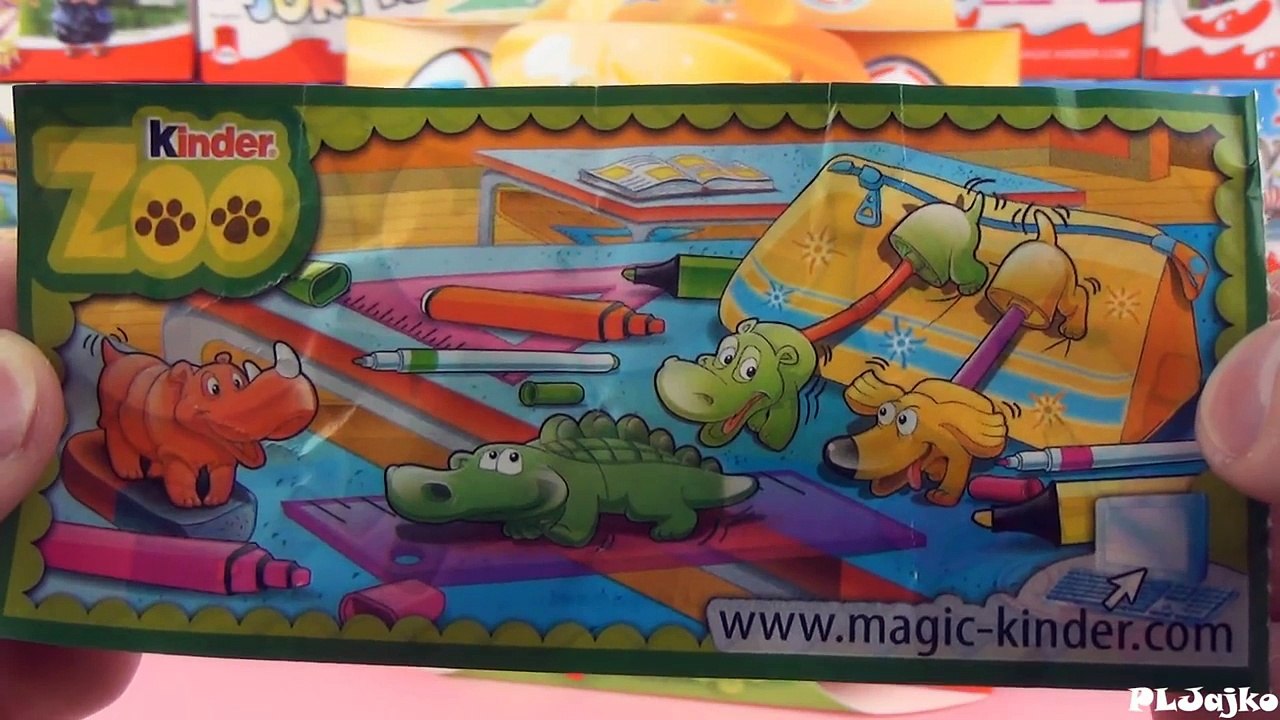 Jajko z niespodzianką Kinder Joy Samolot Auta ciekawe zabawki new retro PINGWINY Z MADAGA