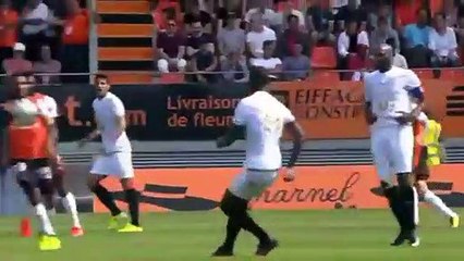 Lorient vs Reims but Jordan Siebatcheu Goal 1-1