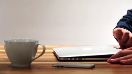 Lifetime Stock Video Professional Typing on Keyboard of MacBook Pro