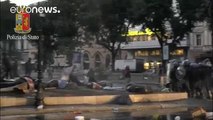 Inmigrantes musulmanes atacan en Roma a la Policía con cocteles Molotof