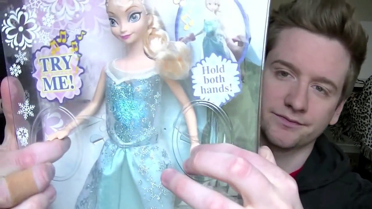 Noël poupée gelé cadeau aller Il laisser lumières maman lun Nord sur examen chante elsa disney