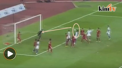 Aksi tandukan 'keramat' Thanabalan buat Indonesia tergamam