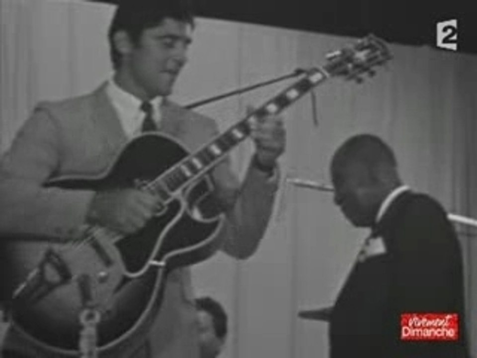 Jacobacci Sacha Distel Louis Armstrong Antibes Juillet 1967