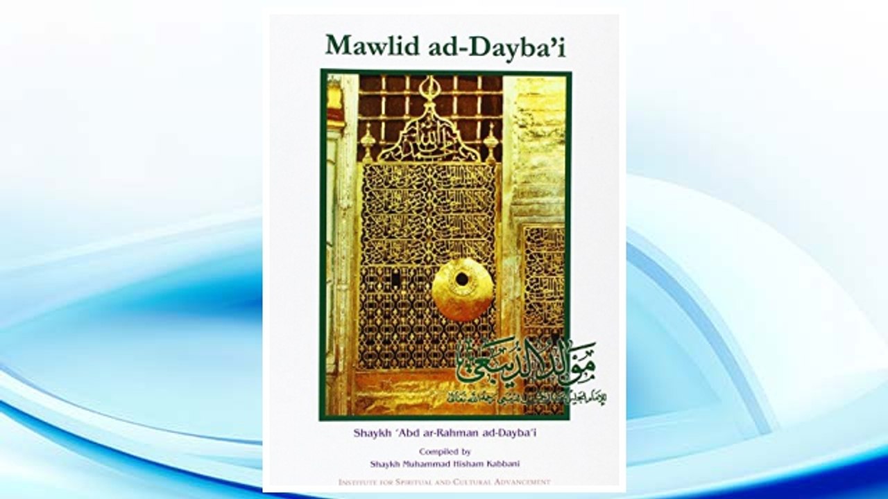 Download PDF Mawlid Ad-Dayba'i FREE