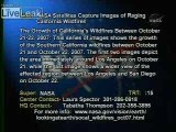 Incendi in Califorinia visti dallo spazio