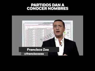 ‘Dan a conocer nombres para la Asamblea Constituyente’, en opinión de Francisco Zea