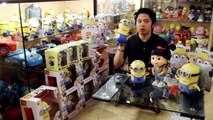 McDONALDS MINIONS SET OF 9 DESPICABLE ME 2 KIDS MEAL MOVIE TOYS VIDEO REVIEW