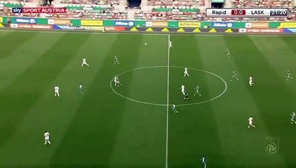Thomas Murg Goal HD - Rapid Vienna	1-0	LASK Linz 26.08.2017