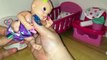 Vivant bébé poupée coups de pied matin nouveau née pot entraînement Routine de n cuddles