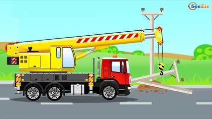 Трактор едет помогать друзьям Грузовик и машинки Мультфильмы для детей - Сборник все серии подряд