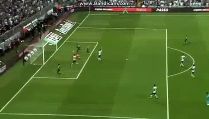 Delarge  Goal HD Besiktas 1 - 1	Bursaspor 26-08-2017