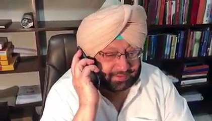 captain amarinder Spoke to some of the DCs & SPs who ensured peace in their districts in tough conditions