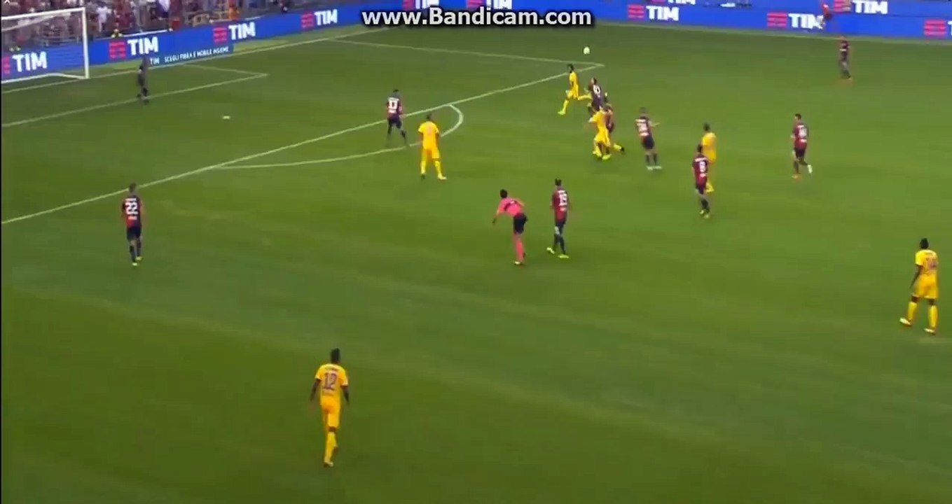 Juan Cuadrado Goal Genoa vs Juventus 2-3 26.08.2017