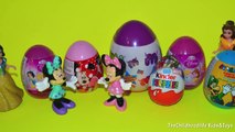 Disney Princess Minnie Mouse Mario Moshi Monster Mavel Hero Kinder Surprise eggs unboxing