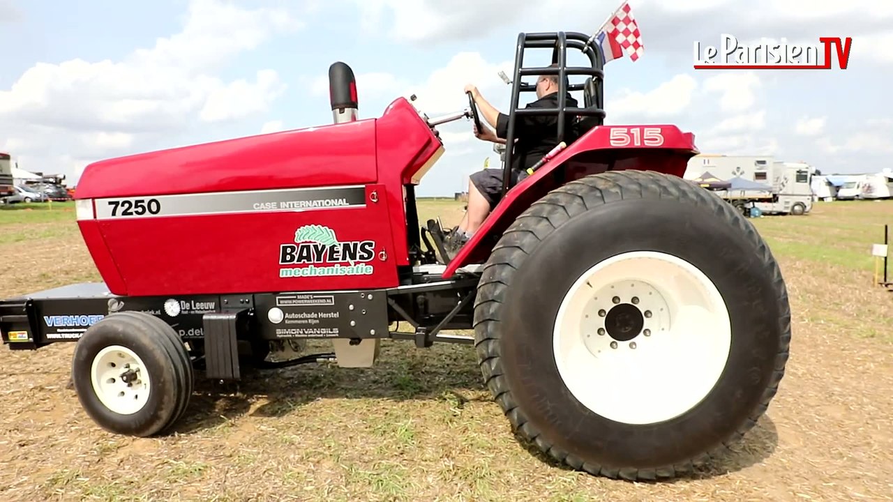 Adrénaline et gros cylindres : la folie tracteur-pulling dans l'Oise