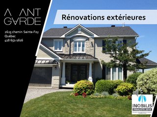 Rénovation extérieure haut de gamme à Québec : l'Atelier Avant-Garde