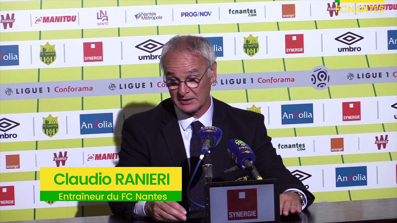 FCN-OL : la réaction de Claudio Ranieri