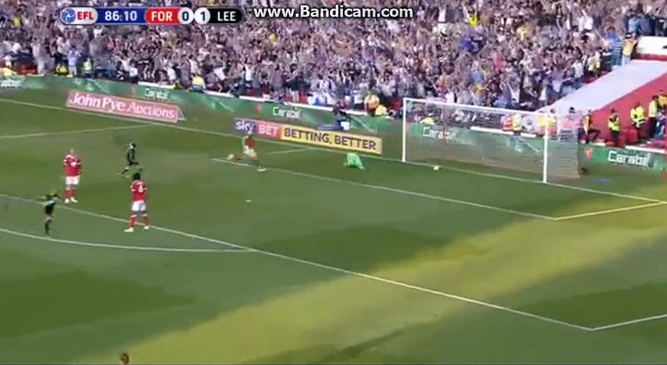 Goal E.Alioski Nottm Forest 0 - 2 Leeds 26.08.2017 HD
