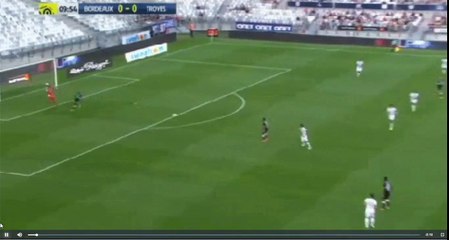 Francois Kamano Goal -  Bordeaux vs Troyes  1-0  26.08.2017 (HD)