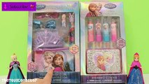 Disney Princess Bonanza 3! Lip Gloss Bag Mirror Bows! Pocahontas Ariel ELSA Frozen Makeup!