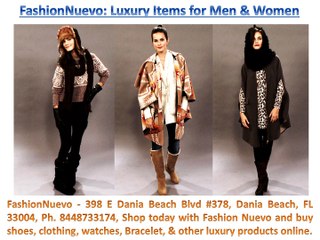 Fashion Nuevo 398 E Dania Beach Blvd #378, Dania Beach, FL 33004, Ph. 8448733174