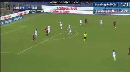 Edin Dzeko Goal - AS Roma 1-0 Inter Milan 26-08-2017