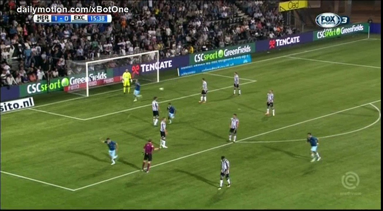 Luigi Bruins Goal HD - Heracles 1 - 1 Excelsior - 26.08.2017 (Full Replay)